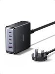 UGREEN 65W USB C Charger 5-Port Charging Station GaN Fast Charger Compatible with iPhone 17-8 Series, Galaxy S25/S24, Pixel 9/8, etc