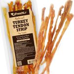 A Freschi srl AFreschi Turkey Tendon for Dogs Premium All-Natural Hypoallergenic Long-Lasting Dog Chew Treat Easy to Digest Alternative to Rawhide Ingredient Sourced from USA (Large)