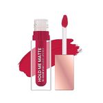 Swiss Beauty Hold Me Matte Liquid Lipstick | 12 Hours Stay | Non-Transfer Lipstick | Waterproof Lipstick with Intense Hydration| Shade - Romance Red, 4.5ml