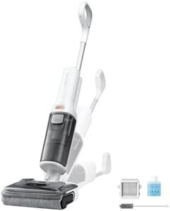 roborock F25 RT Aspirateur Laveur,Complete Nettoyeur de Sol 20 kPa,Aspirateur sans Fil Lavage à Chaud à 90 °C, Nettoyage Deux Bords, Auto-Nettoyage à l'eau Chaude et séchage,Conception légère.