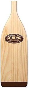CROOKED CREEK 4-foot Wooden Boat Paddle - Features Multi-Ply Laminated Construction for Added Strength - Lightweight, Waterproof Finish (50431)