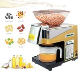 HAKURA H2O-2B Comfort Oil Extractor Oil Maker Press Machine For Home (Gold, Silver, 560 Watts)