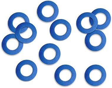 Miytsya 12 PCS Oil Drain Plug Gaskets 90430-12031 Replacement for Lexus Toyota Scion CT200h ES350 Prius Tundra Sienna Tacoma 4Runner RAV4 Scion tC xB xD Oil Drain Plug Washers Aluminum - M12 (Blue)