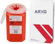 1.5qt (1PK) Mail-in Take Back Sharps Containers with Destruction Services for Safe & Environmentally-Responsible Needle Disposal | Home, Personal, Travel, and Professional Use