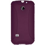 Amzer AMZ91843 Silicone Skin Jelly Case for Huawei Ascend II M865, 1-Pack (Purple)