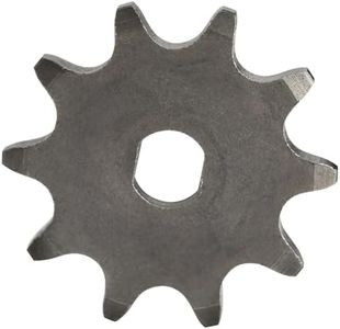 YC Yier Electric Motor Sprocket 420 10T Gear Motor Sprocket 8.5mm X 10 mm 420 Sprocket 10 Tooth Steel Sprocket Replacement Part for Electric Tricycle Bicycle E Bike Scooter Go kart