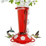 Large Leak Proof Window Hummingbird Feeders for Outdoors Hanging - Wasp and Bee Proof - Window Hummingbird Feeder for Outdoor - Window Mount