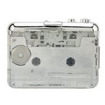 Cassette Recorder Player, Portable FM AM Radio Tape Player with 3.5mm Headphone Jack, Multifunction Clear Stereo Sound FM Radio Cassette Player for Home