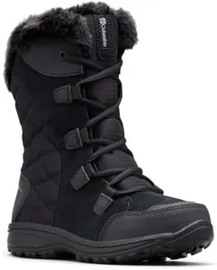 Columbia Womens Ice Maiden II, Black/Columbia Grey, 9