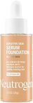 Neutrogena Healthy Skin Sensitive Skin Serum Foundation with Pro-Vitamin B5, Color Correcting & Pore Minimizing Liquid Foundation & Face Serum, Buildable Coverage, Medium 01, 1 oz