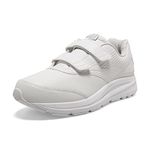 Brooks Men's Addiction Walker V-Strap Walking Shoe, White, 8.5 UK