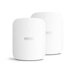 Amazon eero Max 7 mesh wifi router | 10 Gbps Ethernet | Coverage up to 464 m2 | Connect 200+ devices | Ideal for Gaming | 2-Pack | Latest Gen