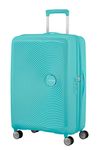 American Tourister Soundbox - Spinner M Expandable Case, 67 cm, 81 L, Blue (Poolside Blue)