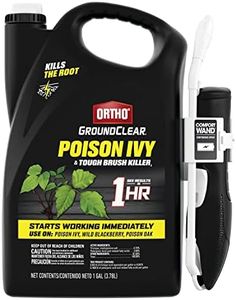 Ortho GroundClear Poison Ivy & Tough Brush Killer₃ with Comfort Wand, Ready-To-Use Weed Killer with Results in 1 Hour, 1 Gal