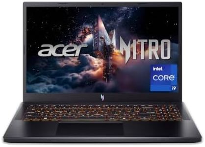 Acer Nitro V 15 (ANV15-52-99WW) Gaming Laptop, 15,6" FHD IPS 180Hz Display, Intel Core i9-13900H, 32 GB RAM, 1 TB GB SSD, NVIDIA GeForce RTX 5060, Windows 11, QWERTZ Tastatur, schwarz