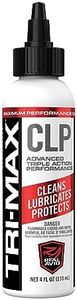 Real Avid Tri-Max CLP Gun Cleaner and Lubricant – 4 Ounce Bottle, 3-in-1 Gun Oil, Bore Cleaner and Rust Protectant, All-in-One Formula Cleans, Lubricates and Protects Firearms in One Simple Step
