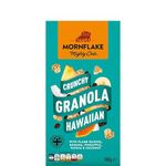 Mornflake - Crunchy Hawaiian Granola. 1x 500g Sachets Bags. High Fibre Granola Cereal Multipack, Breakfast Granola with Raisins, Banana, Pineapple & Coconut, All Natural Ingredients (Pack of 1)