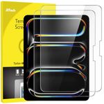 JETech Screen Protector for iPad Pro 13-Inch M4 (2024), 9H Tempered Glass Film, HD Clear, 2-Pack