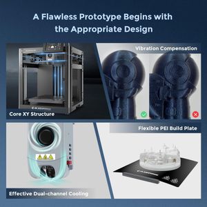FLASHFORGE AD5M 3D Printer – High Precision Desktop Printer