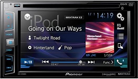 Pioneer AVH-X2800BS In-Dash DVD Receiver with 6.2" Display, Bluetooth, SiriusXM-Ready