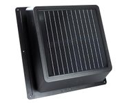 4SEASONS HP+ Solar Attic Fan 24W – Roof Ventilation Fan, 800 CFM Airflow, Covers up to 1000 sq ft, Reduces Heat & Moisture, Smart Sensor Ready