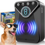 Bark Control Device, Rechargeable Anti Barking Device for Dogs Indoor Up to 50 Ft Range Dog Training & Behavior Aids, 9 Modes Bark Box Dog Barking Control Devices Safe for Humans & Dog