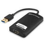 Cable Matters SuperSpeed USB 3.0 to HDMI Adapter (USB to HDMI Adapter) for Windows up to 1440p in Black