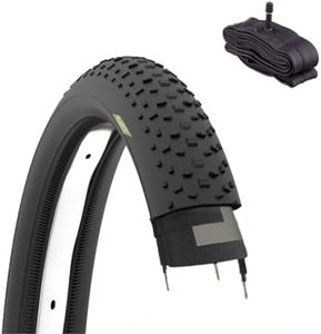 COPERTONE 20 X 4.0 + CAMERA PER FAT BIKE E-BIKE GOMMA 20'' TIRES PNEUMATICO TASSELLATO PER BICI ELETTRICA
