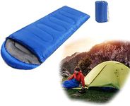 Homvik Sleeping Bag Rectangular Sleeping Bag for Winter Spring, Fall 1.3kg Lightweight Sleeping Bags (3 Season) for Adults Kids Teens for Camping Hiking and Backpacking