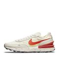 Nike Womens W Waffle One Crater Se Nn Pale Ivory/Orange-Light Bone-Black Running Shoe - 4.5 UK (DJ9640-101)