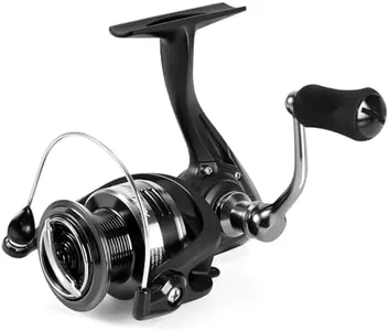Ashconfish KF Spinning Fishing Reel,New Glass Fiber Frame,7+1BB,5.2:1 Gear Ratio,2 Line Cup Style,for Freshwater and Saltwater Spinning Fishing Reels (Deep Spool Line Cup(KF), 5000)
