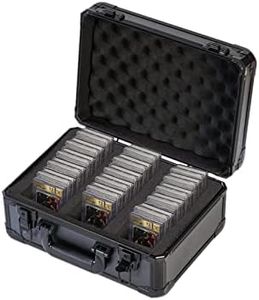 Graded Card Case Holder Deck Box Organizer Trading Card Storage Box Comlatible with Deck boxes,card sleeved,Graded Cards, Toploaders, PSA, Becketts, BGS, SGC, CGC Boulder Boxes, One-touch