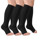 CTHH 3 Pack Open Toe Compression So