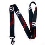 Why so Serious Lanyard/keychain with clip for keys or id badges. Great for all Joker, Batman and The Dark Knight Movie Fans