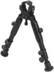 CCOP USA 6" Tactical Hunting Rifle Clamp-On Mount Bipod - BP-39MINI,Black