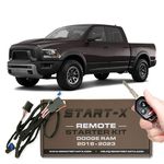 Start-X Remote Starter Kit for RAM Pickup Truck 2018-2023 Key Start (Tip-Start) || Key Start Trucks ONLY || Plug N Play || 3X Lock to Remote Start || 2018 2019 2020 2021 2022 2023 || 1500 2500 3500