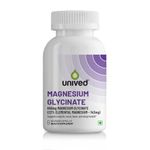 Unived High Absorption Magnesium Glycinate - 650mg - 22% Elemental Magnesium - 90 Vegan Capsules