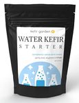 1/3 Cup Dehydrated Organic Water Kefir Grains with Digital Quick Start Guide