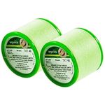 Tiny Deal 2 Spool X 300M Organica Organic Cotton Eyebrow Threading Thread