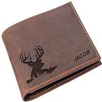 Custom Deer Leather Wallet, Customi
