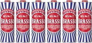 Brasso Metal Polish Liquid, 1L (Pack of 6)