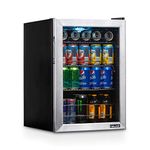 Newair AB-850 84-Can Stainless Steel Beverage Cooler