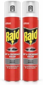 Raid Ant & Cockroach Killer Aerosol Spray Duo Pack 2x300ml
