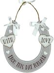 Widdle Gifts Ltd Love Story Vintage Style Horseshoe From This Day Forward 6741