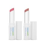 Mamaearth Soft Matte Long Stay Lipstick Duo (3.5 g X 2, Berry Nude + Woody Rose) 12-Hour Long Stay | Comfortable Matte Finish