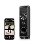 eufy Security Dual Camera S330 (Battery-Powered) Add-on, Wireless Video Doorbell with Package Detection, 2K HD, Family Recognition, No Monthly Fee, Requires HomeBase S380/S280 (Not Included)