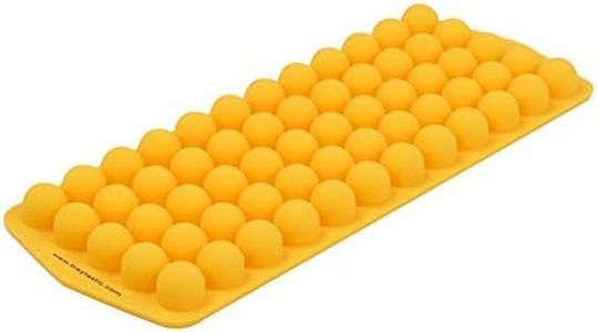 Traytastic! Silicone Mini Ice Cube Tray Mold - Makes Small Ice Cubes for Drinks, Gummies or Treats