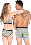 Warriors & Scholars W&S Matching Underwear for Couples - Couples Matching Undies