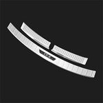 BPQWED Car Stainless Steel Rear Bumper Protector Guard, for Mazda CX-5 CX5 2017-2021 Scuff Anti-Scratch Collision Strip Protector Plate Car Accessories