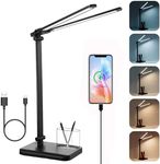 rigors Desk Lamp,Double Head LED De